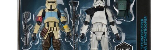Hasbro Star Wars the Black Series :  Un 2ème set, Scarif Stormtrooper and Magma Stormtrooper pour le wallmart summer
