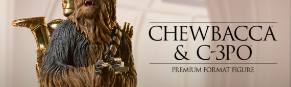 Sideshow Collectibles – Chewbacca and C-3PO Premium Format Figure