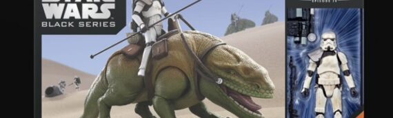 Hasbro – The Black series : Le set dewback avec son Sandtrooper