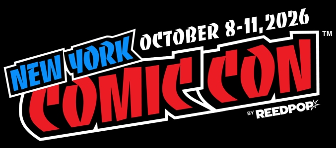 Logo de la New-York Comic Con 2026. Avec les dates