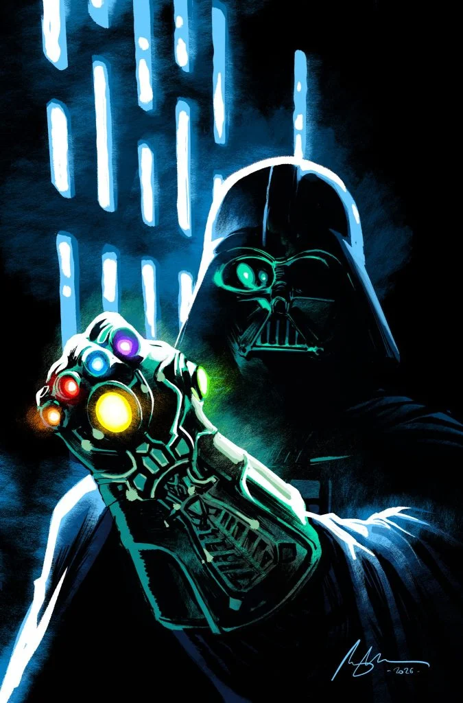 Variant 2: Vader portant les pierres de l'infinité